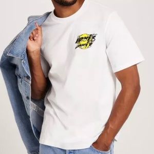 Levi's Nature T-Shirt Men's White Hyper Natural Classic Size M New